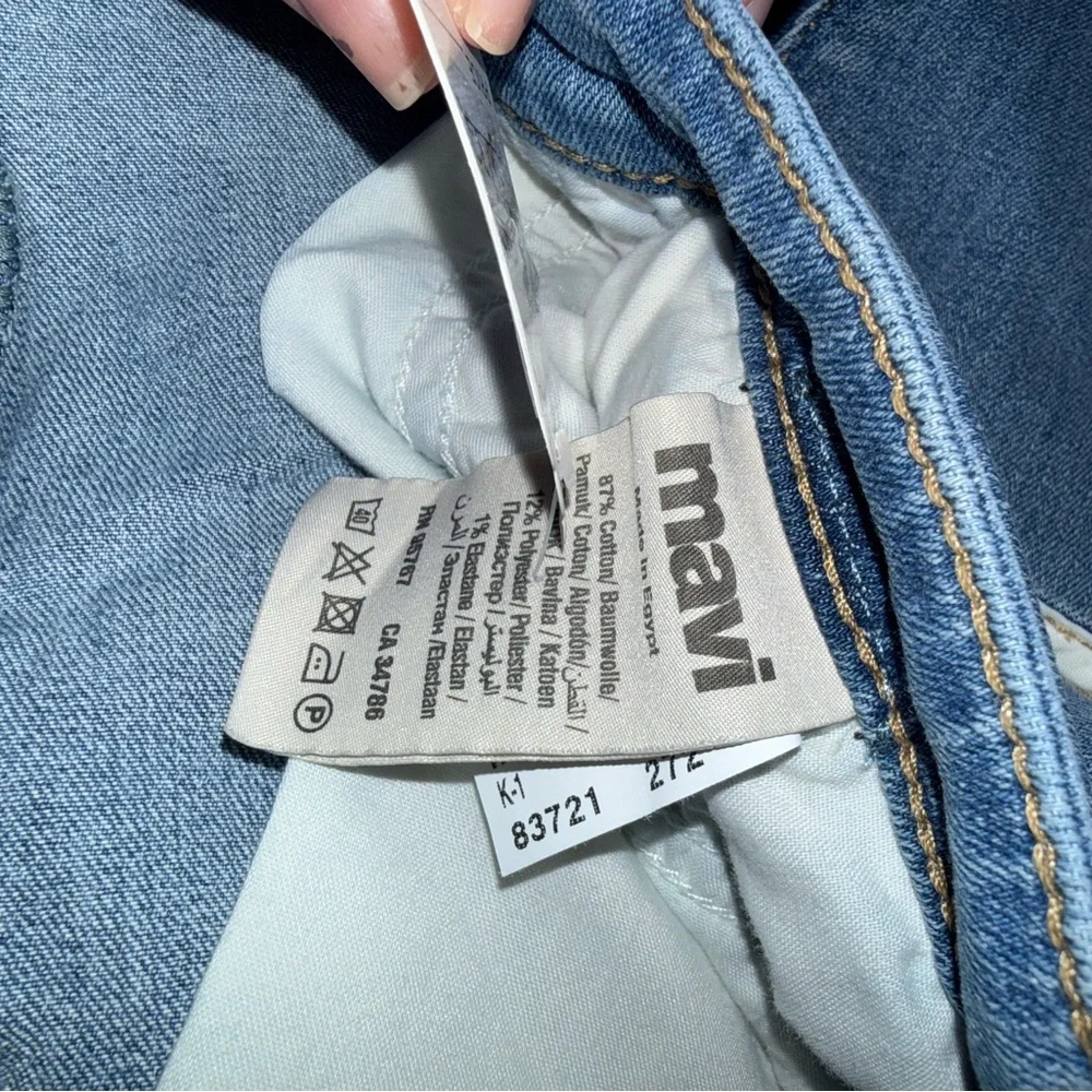 Mavi Designer Men's Zach Straight Blue Jeans size 36/32